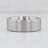 Light Gray New Tungsten Men's Ring Size 10 Wedding Band