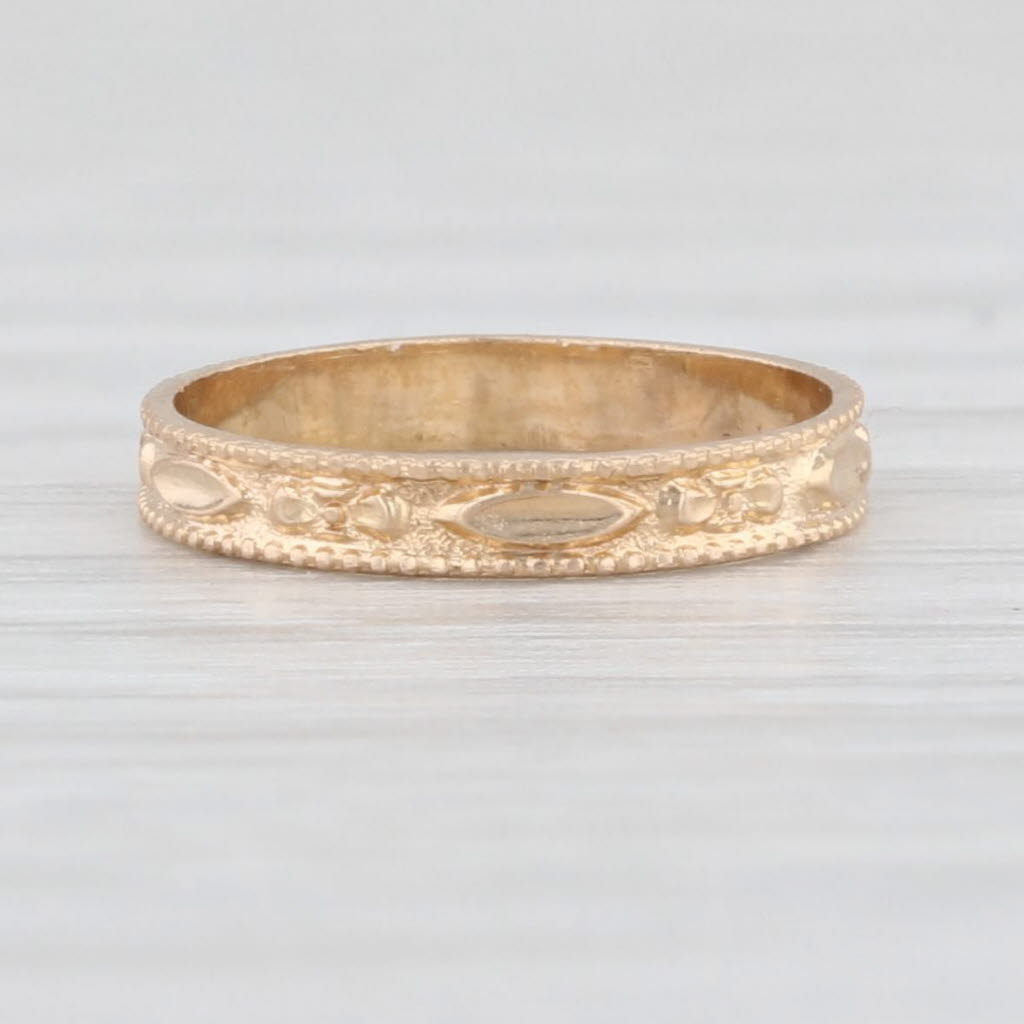 Newest Vintage Art Deco 10k gold baby rings