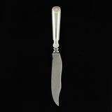 Tiffany & Co Shell & Thread 4 Fish Knives Sterling Silver 1905 7 7/8" Knife