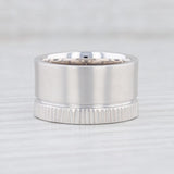 Light Gray New Bastian Inverun Ring Sterling Silver Diamond Statement 25771 Size 56 7.5