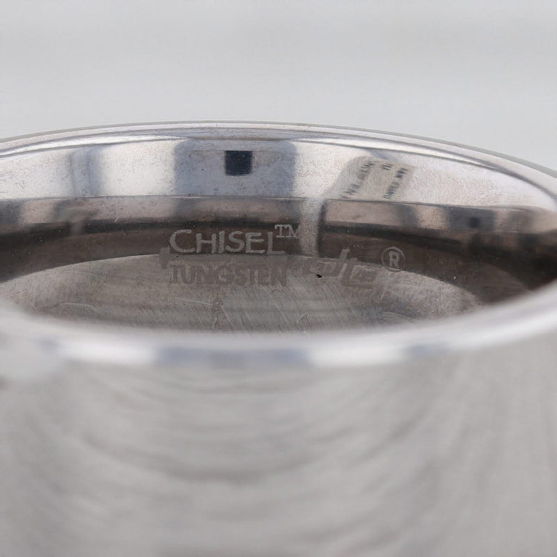 Gray New Tungsten Men's Ring Size 10 Wedding Band
