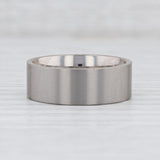 Light Gray New Men's Ring Wedding Band Size 10.25 Titanium