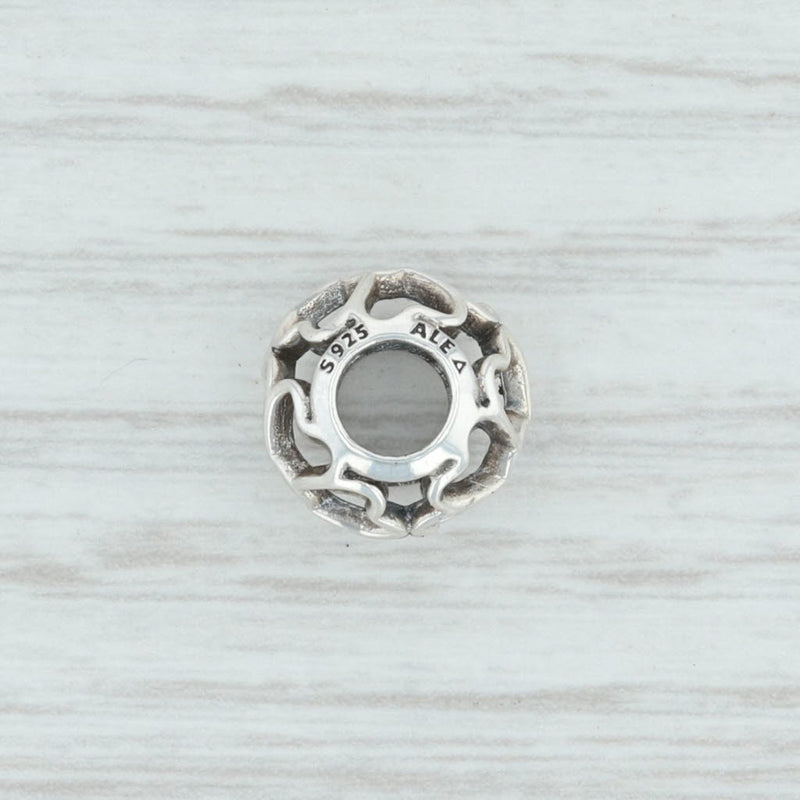 New Authentic Pandora Primrose Flower Charm 791489 Sterling Silver Bead