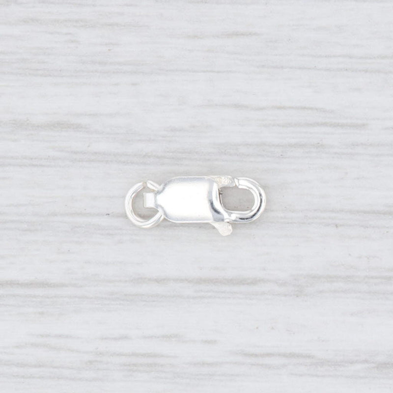 Light Gray New Lobster Claw Clasp Sterling Silver 925 Jewelry Findings Repair