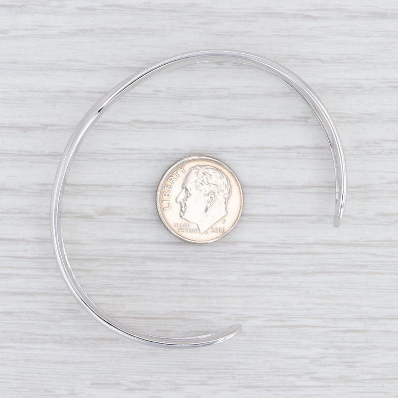 New Bastian Inverun Cuff Bracelet Sterling Silver 6.75" Openwork