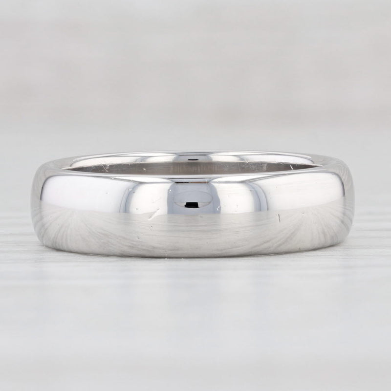 Tiffany & Co 950 Platinum 6mm Band Size 10.25 Men's Wedding Ring with Box