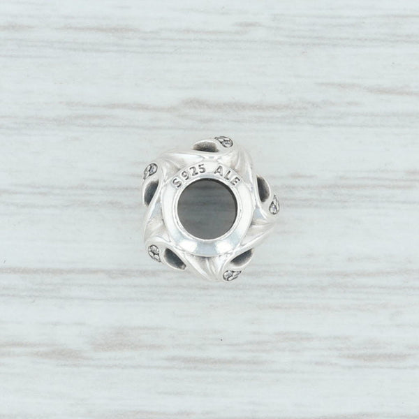 Light Gray New Authentic Pandora Dreams of Love Charm 792046CZ Sterling Silver Clear CZ