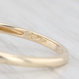Light Gray 2.11ctw Aquamarine Ring 10k Yellow Gold Size 8 March Birthstone