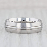 New Cobalt Men's Ring Size 12-12.25 Wedding Band Ridged