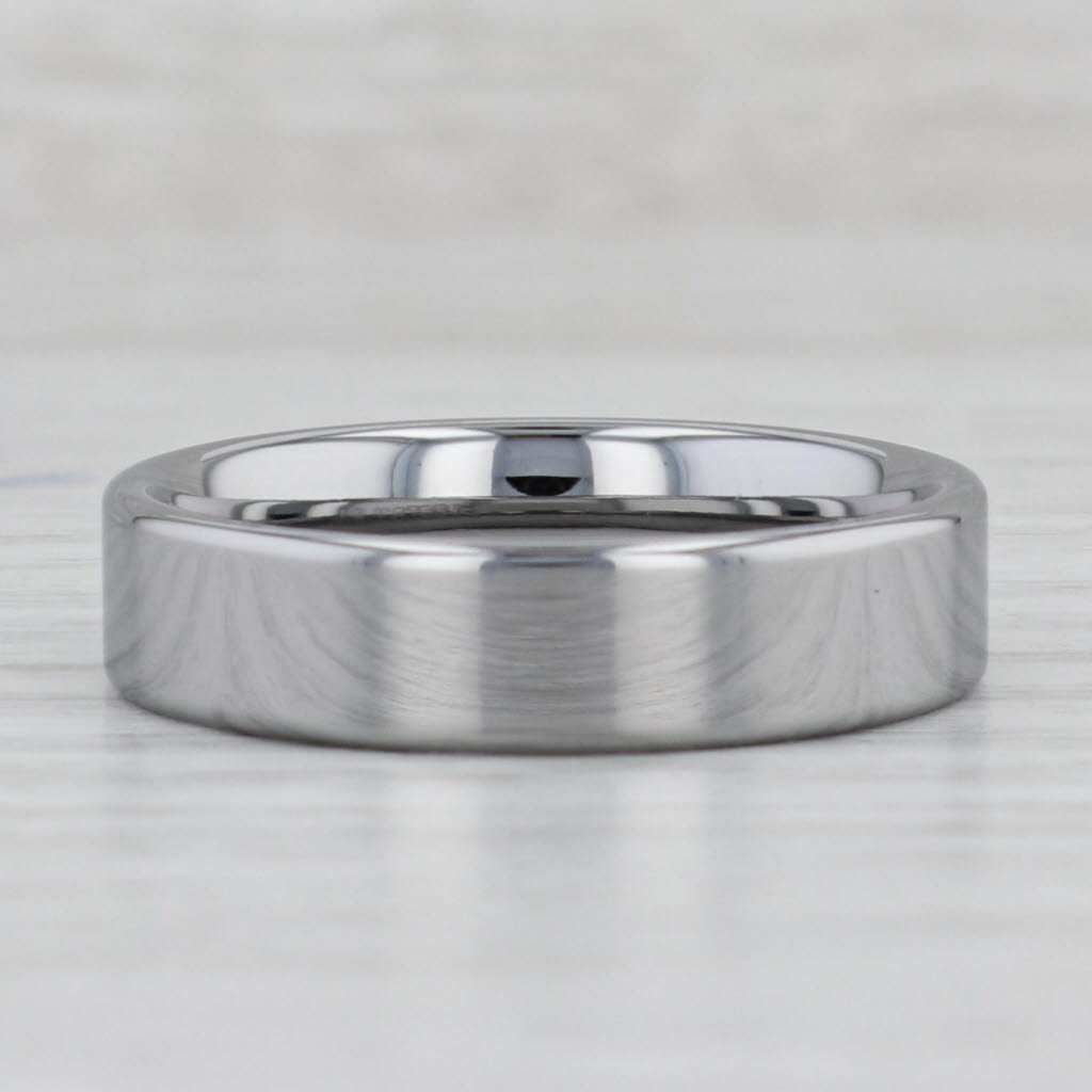 Gray New Tungsten Carbide Ring Stackable 6mm Wedding Band Size 11.5