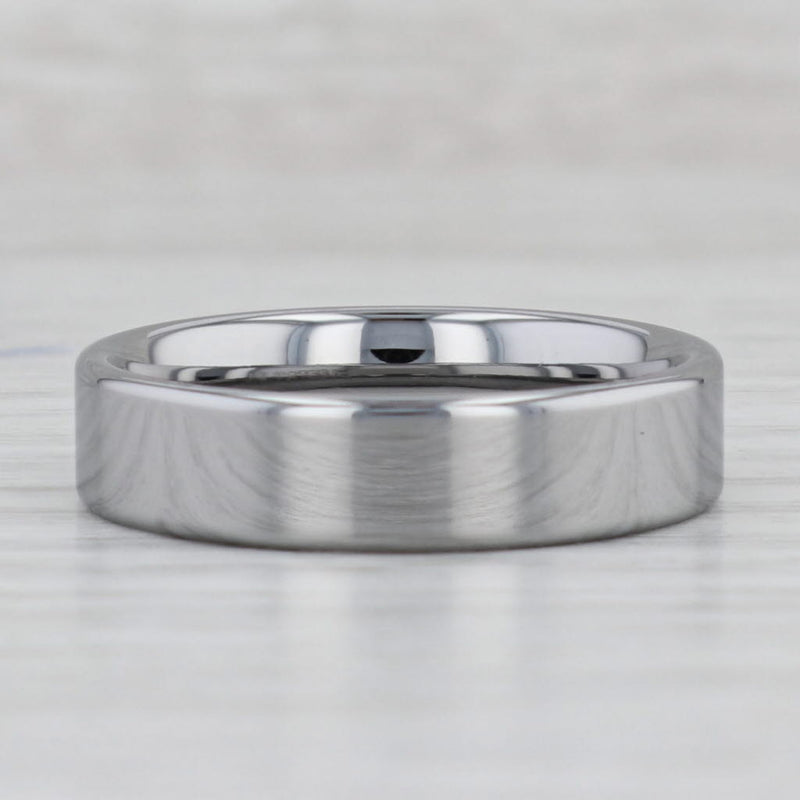 New Tungsten Carbide Ring Stackable 6mm Wedding Band Size 11.5