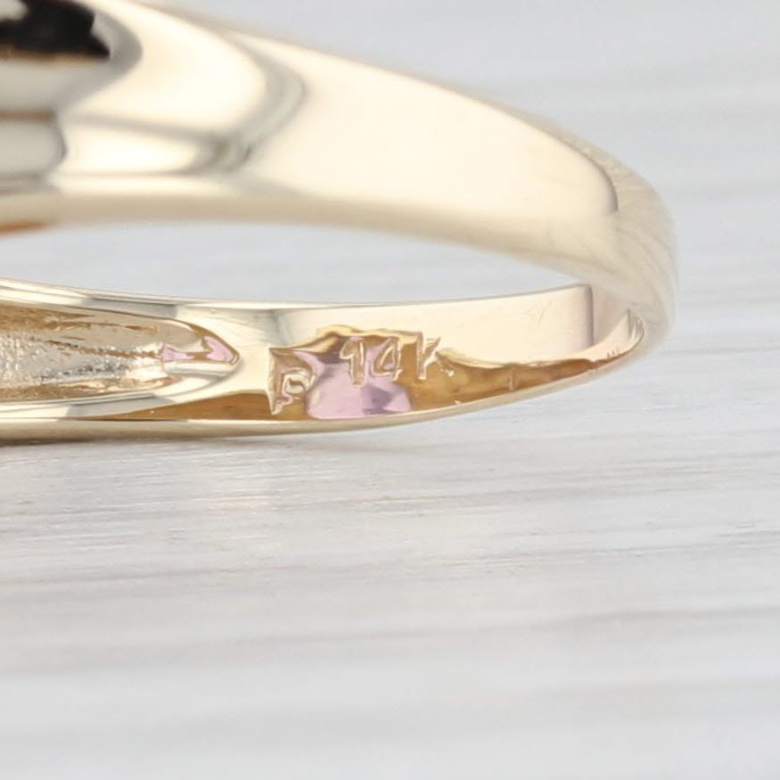 Light Gray 4.50ct Amethyst Marquise Solitaire Ring 14k Gold Size 7.5 February Birthstone