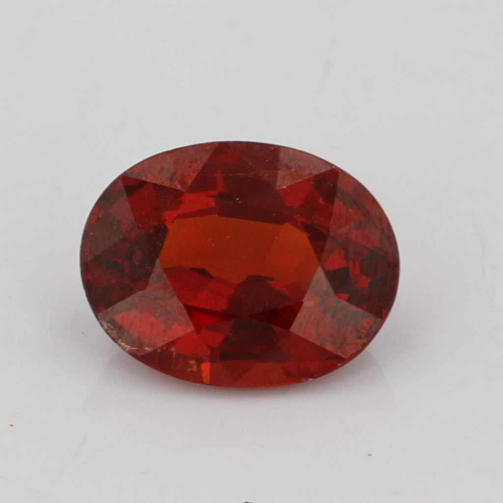 Saddle Brown New 2.66ct 9.1 x 7mm Natural Spessartite Garnet Oval Solitaire Loose Gemstone