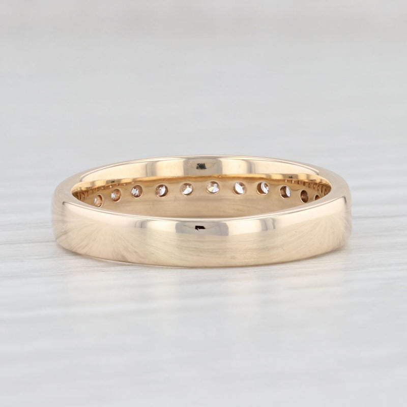 0.50ctw Diamond Ring 14k Yellow Gold Size 8.75 Wedding Band
