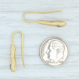 0.24ctw Champagne Diamond Teardrop Earrings 18k Yellow Gold Hook Posts Nordstrom