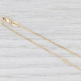 Light Gray 5.67ctw Rubellite Diamond Teardrop Pendant Necklace 14k Gold 18" Cable Chain