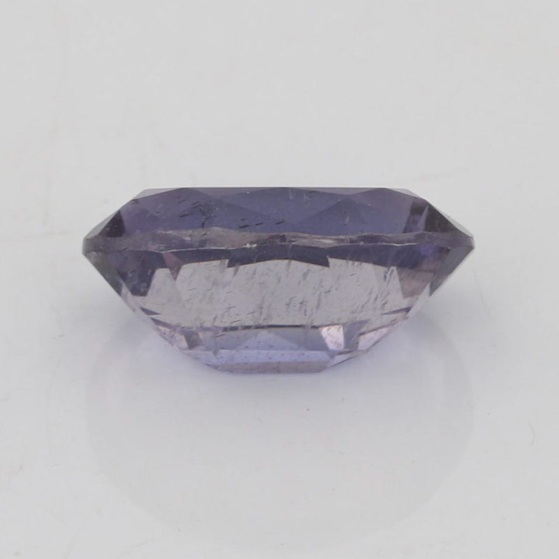 Light Gray New 3.70ct 12.3 x 9.1mm Natural Purple Blue Iolite Oval Solitaire Loose Gemstone