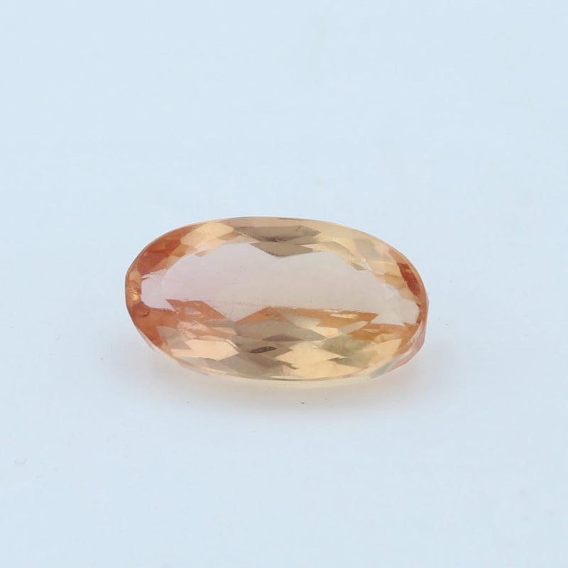 New 2.34ct 10.3 x 5.8mm Natural Orange Topaz Solitaire Oval Cut Loose Gemstone
