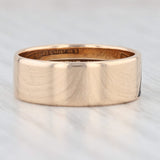 Masonic Yod Band 14k Yellow Gold 14th Degree Scottish Rite Size 7.5 Ring