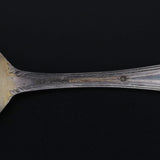 Black Columbus Ohio Souvenir Spoon Sterling Silver Sterling Silver Floral Monogrammed