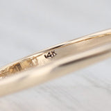 0.80ctw Opal Diamond Shamrock Ring 14k Yellow Gold 4-Leaf Clover Cocktail