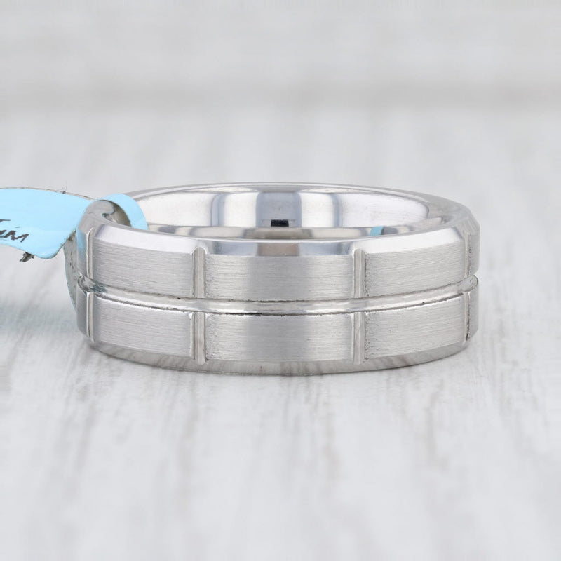 New Men's Vitalium Band Size 10 Wedding Ring