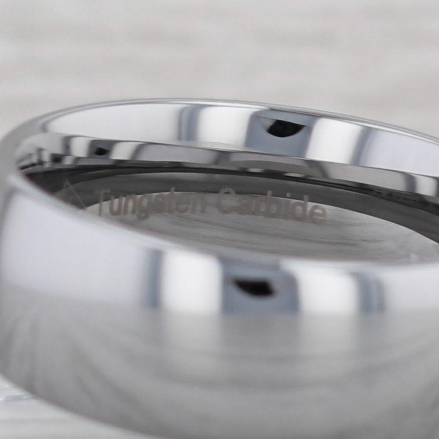 Gray New Tungsten Carbide Ring Size 9.5 Wedding Band 8mm