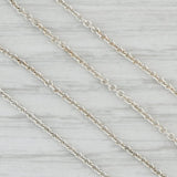 Tiffany & Co Peretti Bead Pendant Necklace Sterling Silver 18" Cable Chain