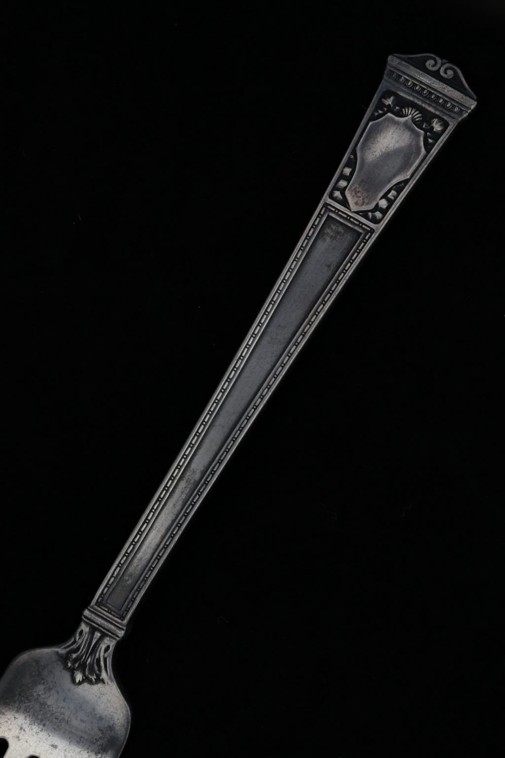 Black Tiffany & Co San Lorenzo Fork Sterling Silver 7" Luncheon