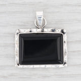 Light Gray New Onyx Pendant 925 Sterling Silver Solitaire Statement B12631