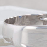 Light Gray 1.42ctw Round Blue Sapphire Diamond Ring 18k White Gold Size 9