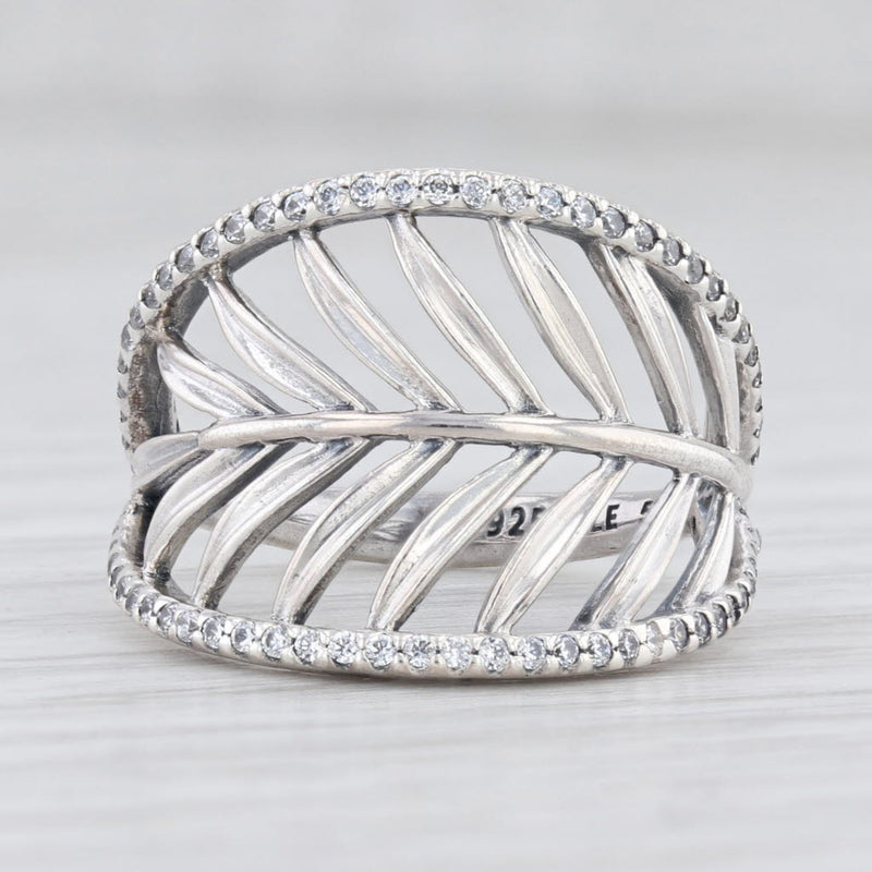Pandora Oak Leaf Double Ring | REEDS Jewelers