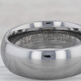 Gray New Tungsten Carbide Ring Size 10 Wedding Band 8mm