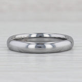 New Tungsten Carbide Ring Size 10 Stackable 4mm Wedding Band