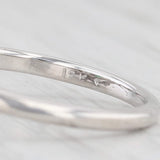 Light Gray 0.74ctw Emerald Diamond Halo Ring 18k White Gold Size 4 Engagement