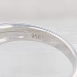 Light Gray 1.18ctw Black White Diamond Wedding Bands Engagement Ring Set 14k White Gold