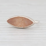 New Nina Nguyen Sand Druzy Quartz Ring Sterling Silver Size 7 Statement
