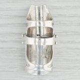 Coat of Armor Knuckle Ring Sterling Silver Articulating Statement Moving Parts