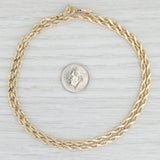 20" Rope Chain Necklace 14k Yellow Gold 2.7mm Beverly Hills Gold