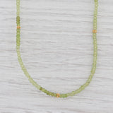 New Nina Nguyen Harmony Necklace Gold Vermeil Sterling Green Peridot Bead