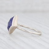 New Nina Nguyen Blue Lapis Lazuli Ring Spirit Sterling Silver Sz 7.25 Solitaire