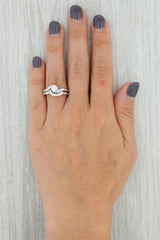 Tan 0.43ctw VS2 Diamond Engagement Ring Wedding Band Soldered Bridal Set 14k Gold