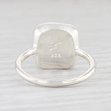 New Nina Nguyen Marbled Blue Green Turquoise Ring Sterling Silver Size 7