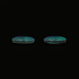 4.05ct Green Synthetic Opals Loose Gemstone 10 x 8 Oval Solitaire Jewelry Making