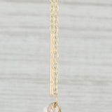 Cultured Pearl Cluster Threader Earrings 14k Yellow Gold Pierced