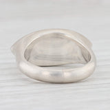 New Nina Nguyen Tourmalinated Quartz Statement Ring Sterling Silver Size 7.25