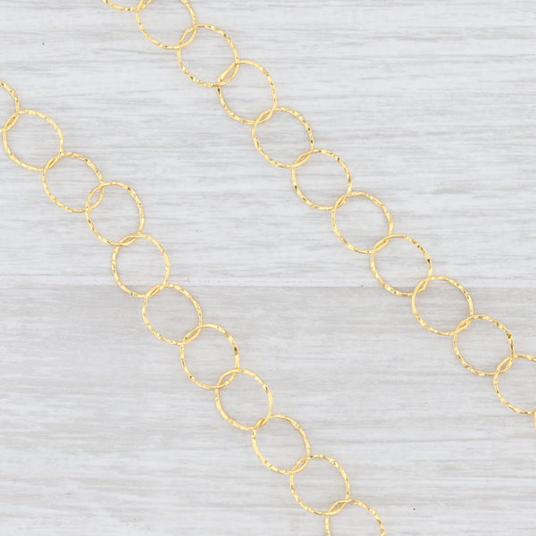 Light Gray New Nina Nguyen White Druzy Quartz Agate Pendant Necklace Gold Vermeil Sterling