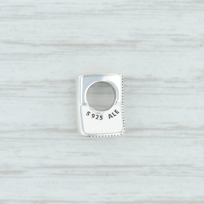 New Authentic Pandora Letter X Charm 797478 Sterling Silver Pave "X" Bead