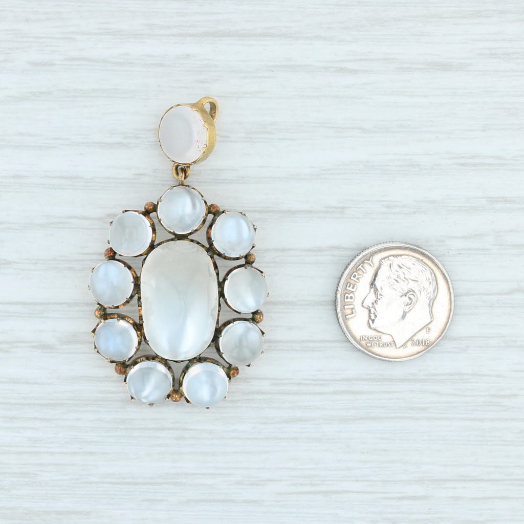 Lavender Moonstone Chalcedony Pendant 14k Yellow Gold Statement Drop Nordstrom