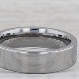 New Tungsten Carbide Ring Stackable 6mm Wedding Band Size 9.5